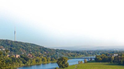 Wohnen am Dresdner Elbhang - Freistehendes Ein-/Zweifamilienhaus