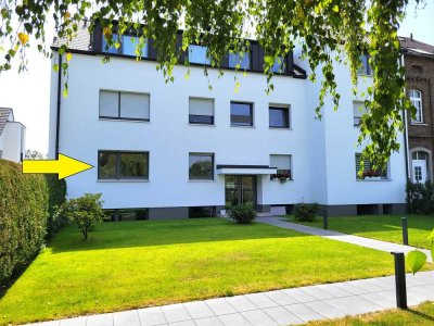BEREITS FREI: RENOVIERTE WOHNUNG MIT EINBAUKÜCHE, BALKON UND GARAGE IN ILVERICH ZU VERMIETEN...