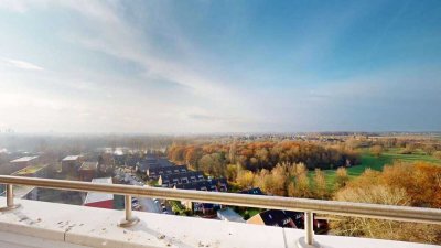 2 Zi. Etagenwohnung mit Fernblick‐Balkon und Fahrstuhl in vorteilhafter Lage von Braunschweig