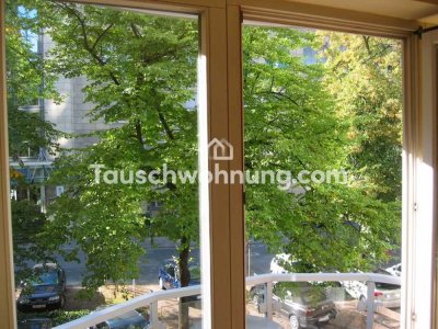 Tauschwohnung: 3-Zimmer-Wohnung mit 2 Balkonen nah am Spee’schen Graben