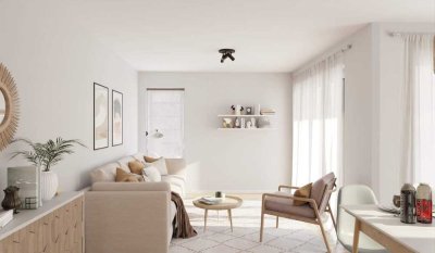 Helle, barrierefreie Wohnung mit Loggia