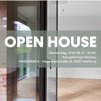 OPEN HOUSE! Donnerstag, 17.07., von 17 - 19 Uhr! Neubau-EG Wohnung mit Terrasse in Eimsbüttel