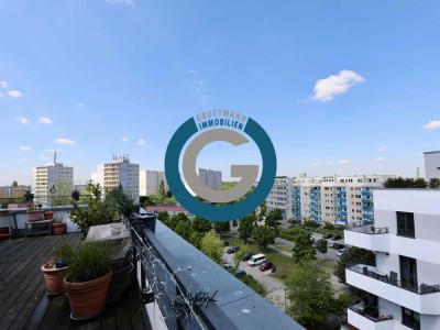 PENTHOUSE MIT GROSSER TERRASSE & PANORAMABLICK - HELL &  MODERN - MIT PKW -STELLPLATZ
