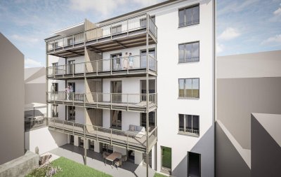 Innenhofterrasse - Ruhe-Oase in Steyrdorf - PROJEKTSTART