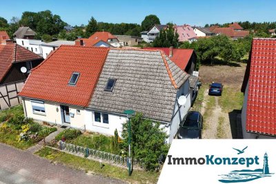 DHH mit ca. 91m² Wfl., 1457m² Grd. in Saal unweit der Küste!