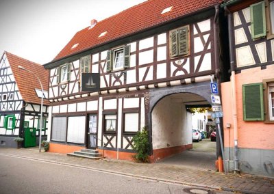 Wohn- und Geschäftshaus mit Metzgereibetrieb und großem Potenzial in Rheinzabern