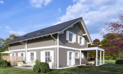 Doppelhaushälfte in ruhiger Ortslage