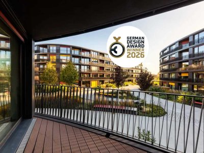 Komfortable 3-Zimmer-Wohnung mit Kühldecken in Tech-Standort Dresden – Marina Garden