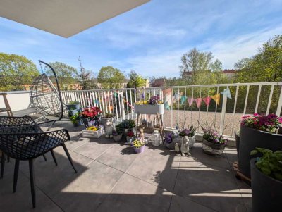 4-Raum-Wohnung mit großer Terrasse, Blick ins Grüne und barrierefrei� – 137 m²