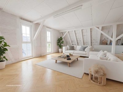 Wo Ideen Raum bekommen – Entkernte 4-Zimmer-Maisonette in Kirchheim am Neckar