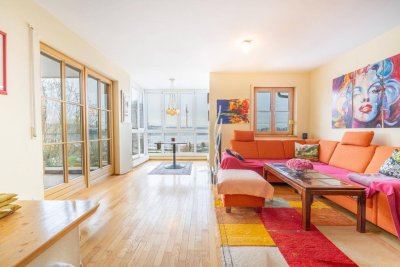 see.blick - Charmantes Doppelhaus in grüner Lage am Mattsee im Salzburgerland