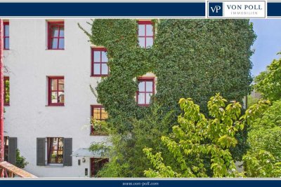Urbanes Leben am Schäfflerbach mit Balkon und Gestaltungspotenzial