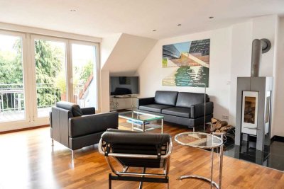 Helle 3-Zi-Maisonette-Wohnung mit Balkon in Münster Mauritz