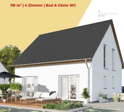 Einfamilienhaus INDIVIDUELL. SOLIDE. BEZAHLBAR. inkl. Grundstück