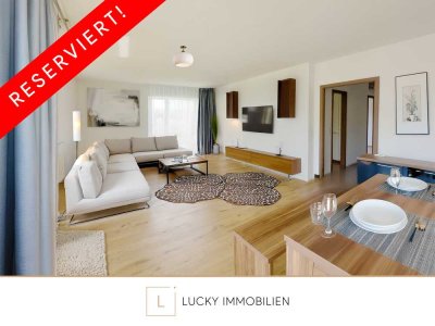 RESERVIERT! Eine Wohnung mit WOW-Effekt - Saniert, Südbalkon, EBK & ruhige Lage!