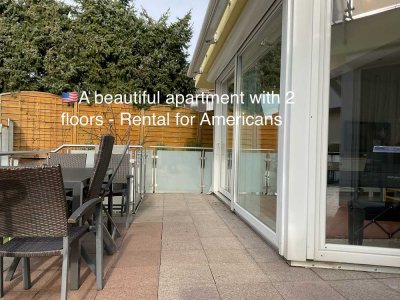 ��A beautiful apartment with 2 floors - Rental for Americans