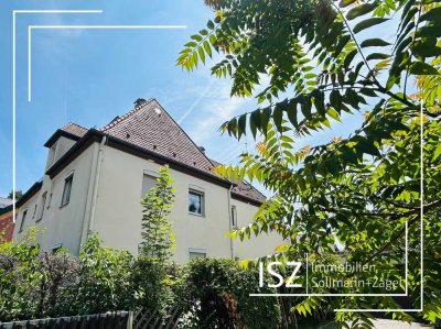 Mehrfamilienhaus mit Nebengebäude, Garage und Ausbaupotential in Nürnberg-Laufamholz