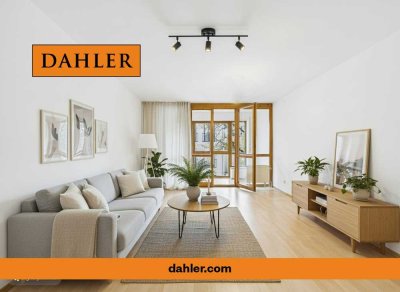 Schöne helle 2 ZKB-Wohnung mit verglaster Loggia