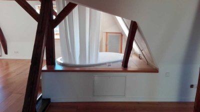 Exklusive 1 Zimmer Dachwohnung in bester Lage zu vermeten
