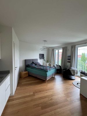 Nachmieter für  gehobene  1-Zimmer-Wohnung mit Balkon in Winterhude