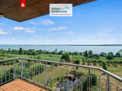 Exklusive 2,5 Zimmerwohnung - grandiose Lage
180° See- und Bergsicht - vis à vis der Insel Mainau