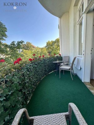 Rarität in Hietzinger Villenlage - repräsentative Wiener Altbauwohnung mit Balkon