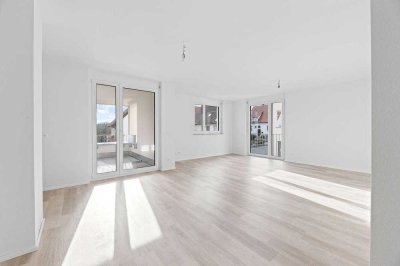 Exklusives Neubau-Mietobjekt: Barrierefreie Wohnung mit 126 m² in Tiefenbronn-Lehningen
