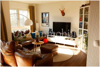 Sonnige Balkonwohnung: Stadt & Wald in 5 Min – mit Stellplatz inklusive