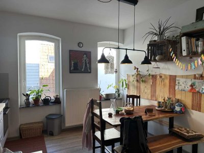 Individuelle 3-Zi.-Whg. auf 2 Ebenen im Viertel