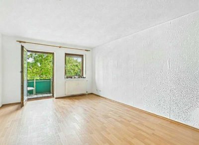 1-Zimmer Wohnung (leerstehend) mit Balkon ins Grüne | Mannheim - Käfertal