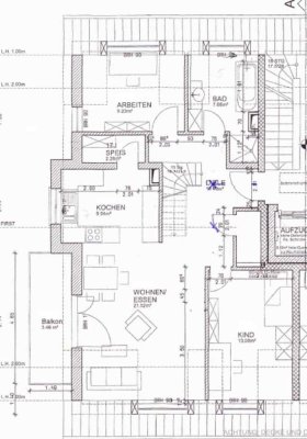 Großzügige 3,5/4-Zi Wohnung über 2 Etagen mit Ausblick