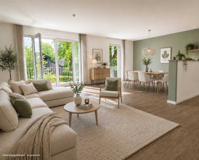 Ab sofort bezugsfreie, helle 3-Zimmer-Wohnung mit sonnigem Balkon in Aachen-Lichtenbusch!