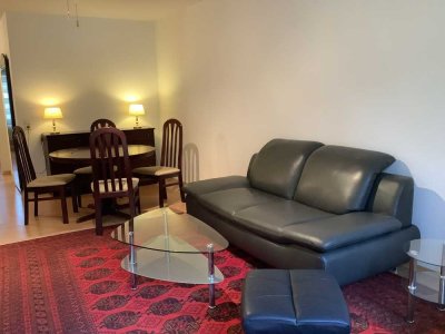 Schick Möblierte  2-Zimmer Wohnung mit Terrasse im EG in Mannheim-Feudenheim