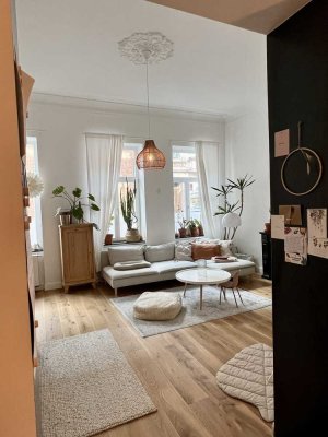 Luxus Altbauwohnung mit Garten im Frankenberger