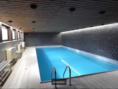 1-Zimmer Wohnung in Hamburg Harvestehude nahe Alster mit Sauna/Schwimmbad/Außenstellplatz