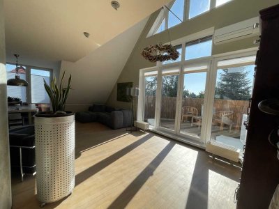 Wohntraum auf zwei Ebenen mit 3 Balkonen und exklusivem Interieur