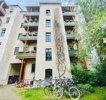 3-Raum-Wohnung mitten in der Südvorstadt mit Balkon