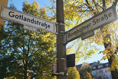 "Sanierte EG - Altbaumaisonette mit Balkon im Botschaftsviertel / Prenzlauer Berg"