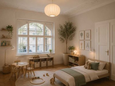 Denkmalgeschützte Altbau-Rarität im Herzen Schwabings
