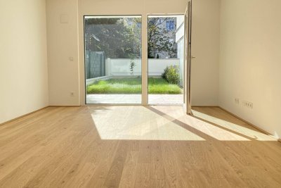 PROVISIONSFREI: Charmante 2 Zimmer im Neubauprojekt mit Wohnqualität - Bezugsfertige Gartenwohnung zu kaufen in 1030 Wien