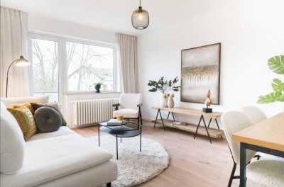 Frisch renoviert & sofortig Bezug möglich: 3-Zimmer-Wohnung in begehrter Lage