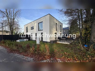 Tauschwohnung: Neubau 3 Zimmer mit Garten am Müggelsee