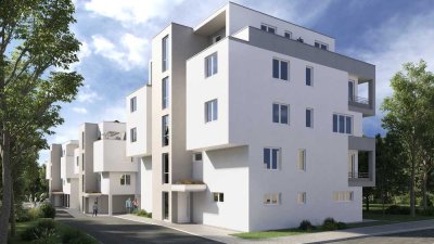 1. OG, 2,5 ZKB, ca. 75m², mit Büro-Ecke in exklusiver Lage direkt am Park !