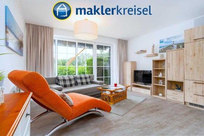 Nordseeküste: Gemütliche Erdgeschosswohnung mit Terrasse in Werdum!