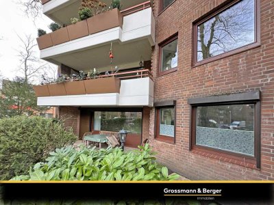 Modernisierte Wohnung mit Schwimmbad