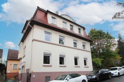 Gut geschnittene 3-Zimmer Hochparterre-Wohnung in ruhiger Lage von Feuerbach