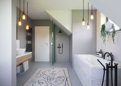 Technikfertig! Viel Geld gespart! Individuelles und modernes Haus in massiver Bauweise.