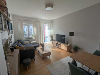 2 room apartment with balcony and great location