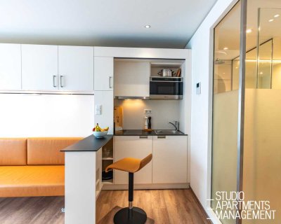 SAM - Erlanger Höfe: Modernes Apartment mit Fitnessstudio im Zentrum von Erlangen