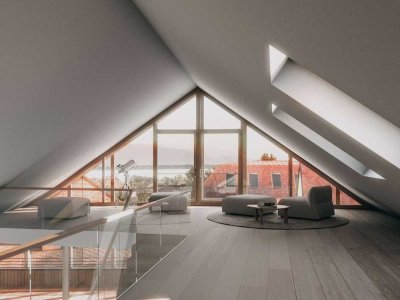 Über den Dächern von Lindau - Seesicht Maisonettewohnung